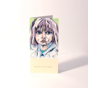 Young-Girl-Sketch-DL-Card